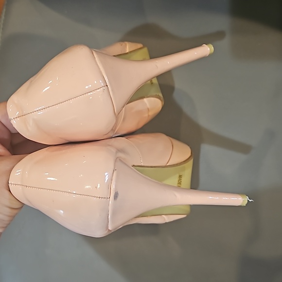 Pink bow heels - Picture 4 of 14